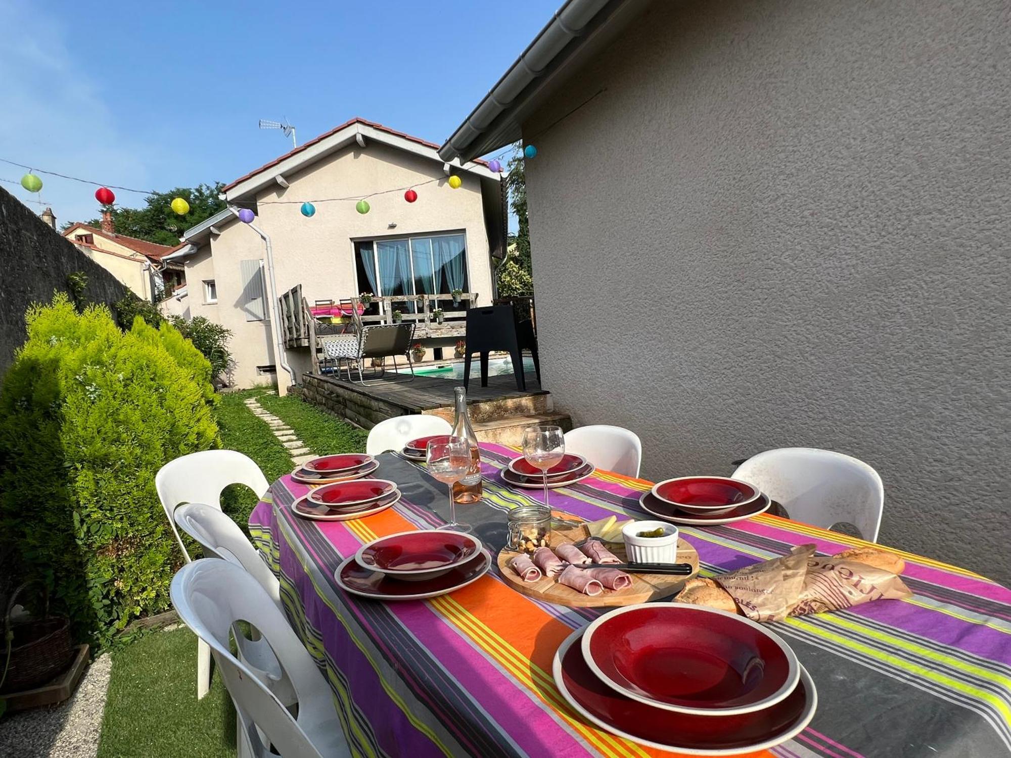 Le Nid Kalain Villa Bourg-lès-Valence Buitenkant foto